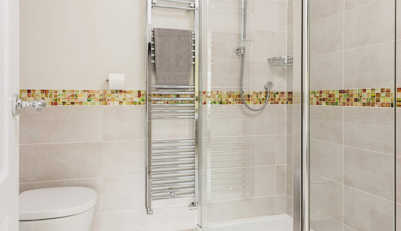 The en suite shower room to bedroom 1.