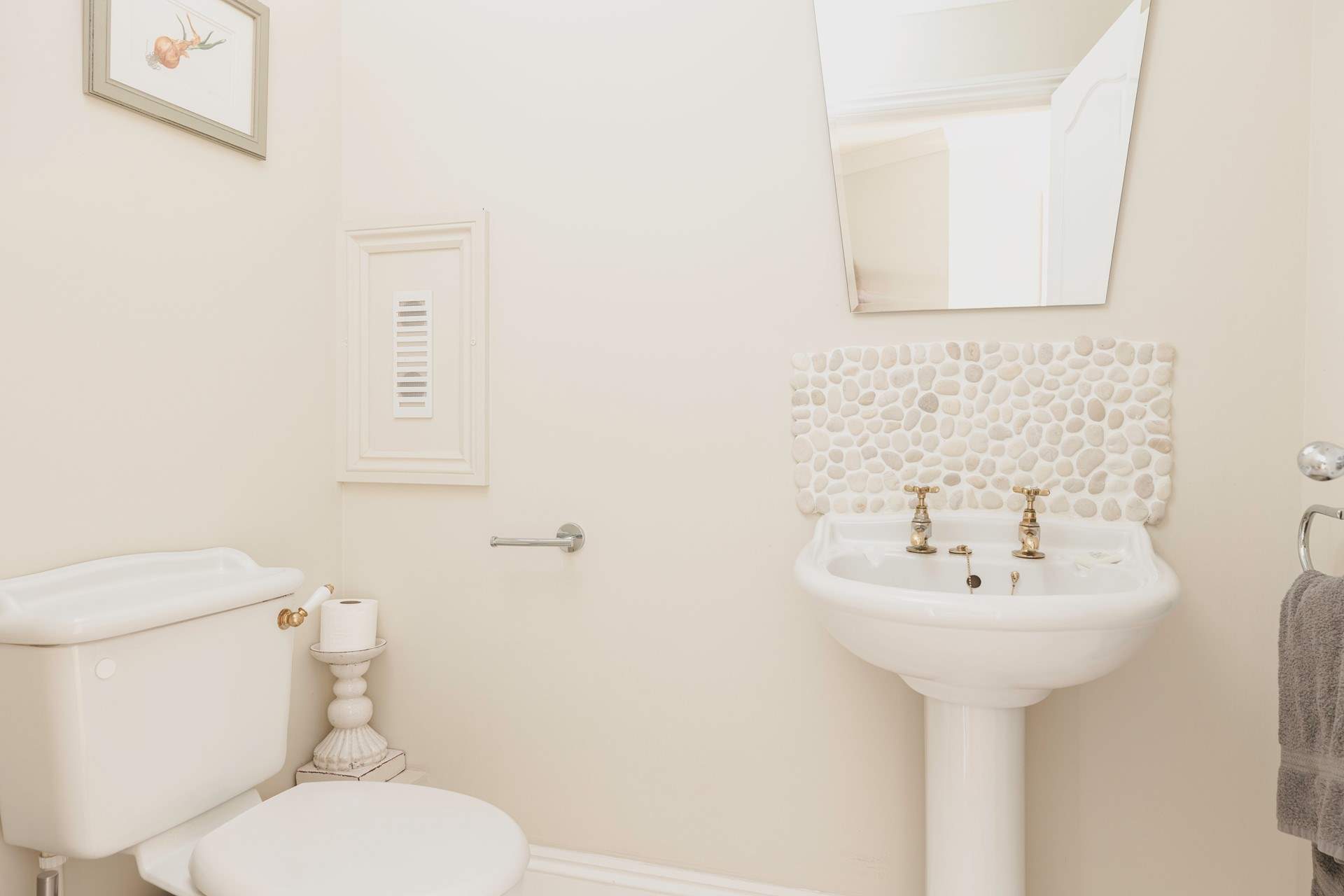 The handy ground floor cloak room.