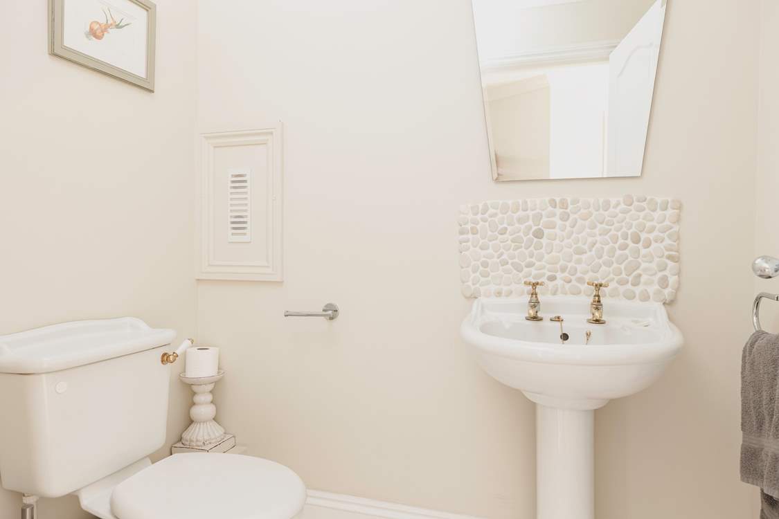 The handy ground floor cloak room.