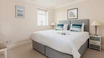 Super bedroom 4 has a super-king bed which can be made as twin beds if you prefer.