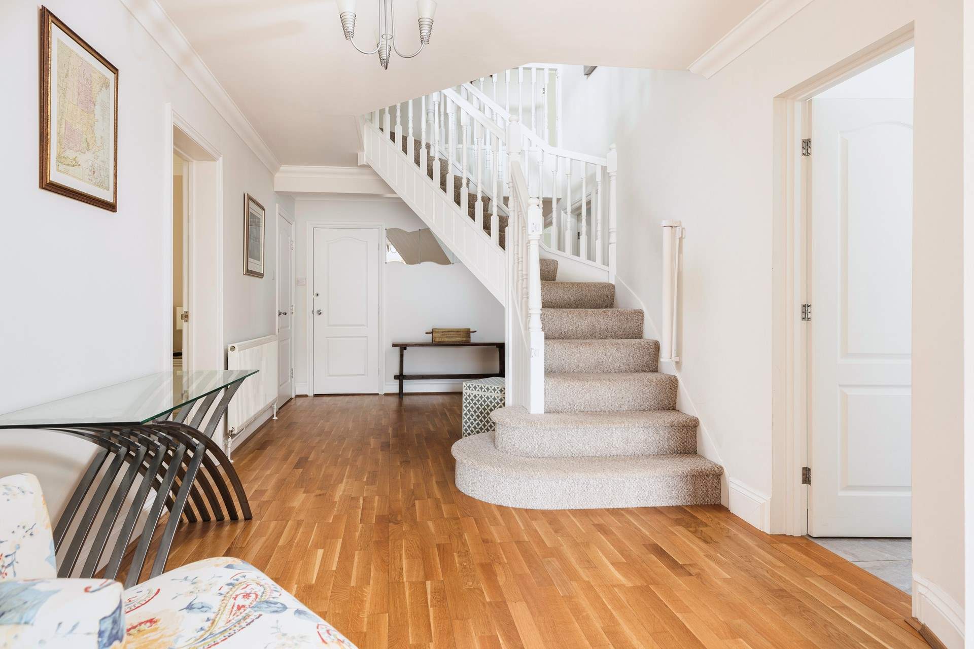 The grand entrance hall.