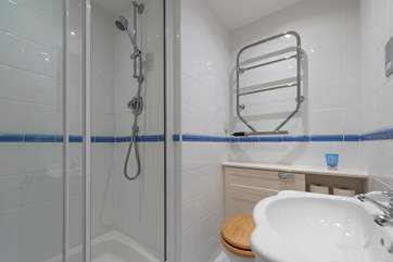 The en suite shower-room for the master bedroom.