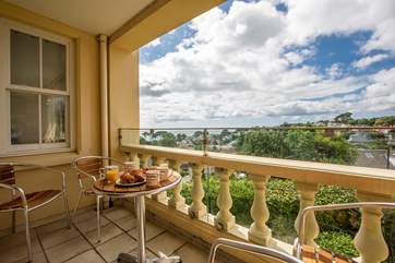 Stunning sea views from your private balcony.