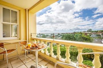 Stunning sea views from your private balcony.