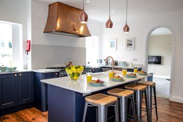 The kitchen leads through to the snug offering a great sociable space for all the family.