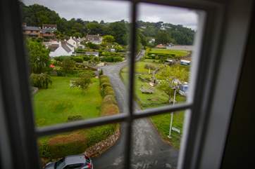 Even the games-room offers a bird's eye view from the very top of the house.