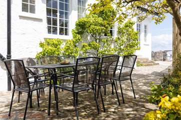 Why not dine al fresco during those warm summer months?