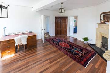 The hallway is central to the house also doubling up as the perfect study area or work zone should the need present itself.
