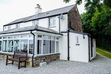 Lower St Winnolls offers space seclusion and wonderful views.