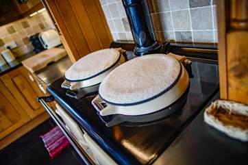 The Aga will always offer a warm welcome.