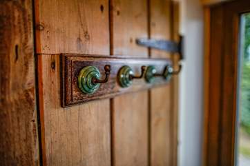 There are unique and interesting additions to the cottage adding to its charm and uniqueness.