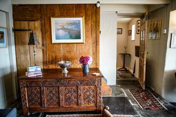 Each room offers wonderful pieces of furniture to enjoy. The front door and downstairs WC can be found in the entrance hall.