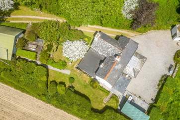 With a wrap around garden this is the perfect abode for a family holiday.