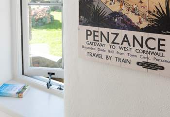Penzance is a short drive away. Full of local shops and a delightful harbour to stroll past. 