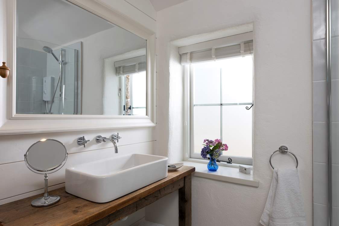 Fluffy towels and sweet smelling soaps await you.