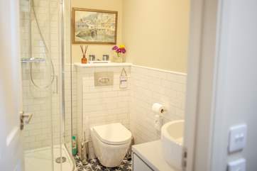 The en suite to bedroom 1 is generous in size.