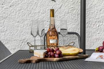 Open a bottle of something special and unwind.