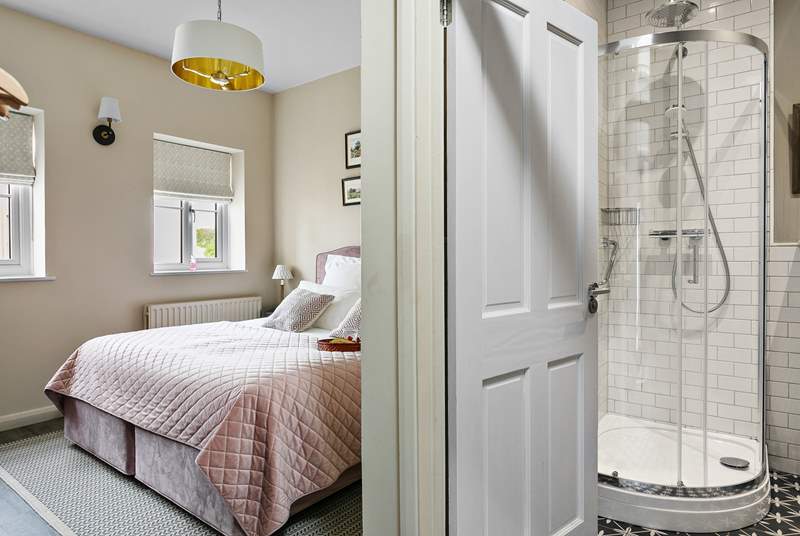 Bedroom 1 also comes equipped with an ensuite shower room.
