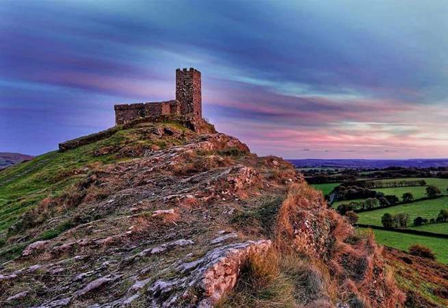 Head up to Brentor Church and be rewarded by this wonderful view, then head back into Tavistock for a coffee. 