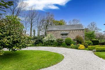 The barn sits far enough away from the owners, who are on hand should you require help.