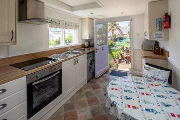 The kitchen is fully equipped with everything you will need.