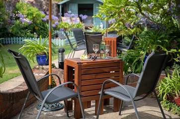 The perfect spot to enjoy a spot of dining al fresco in the sun.
