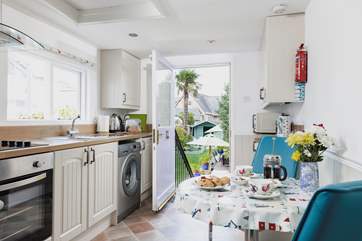 The kitchen is fully equipped with everything you will need.