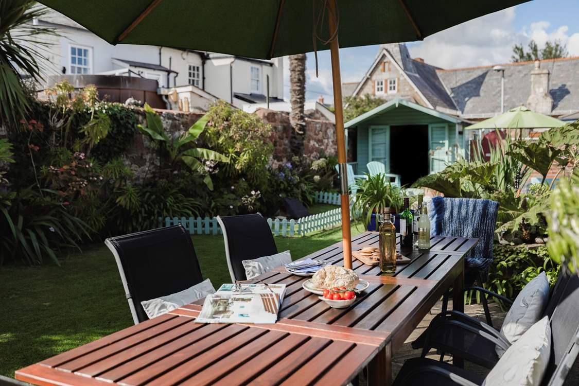 A lovely spot for outdoor dining.