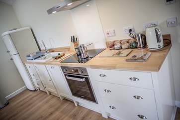 The kitchen has been equipped to the highest level and will be stocked ready from your arrival.