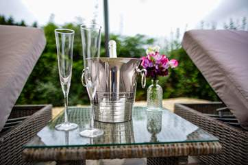 The ice bucket is on standby!