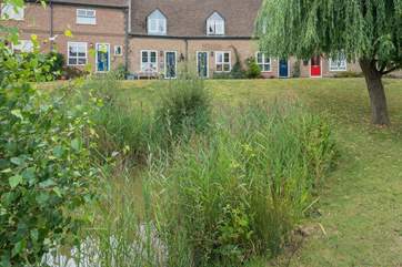 Please note there is a communal green area with a non-gated pond approximately 10 metres away from the front door. Please make sure children are supervised at all times.