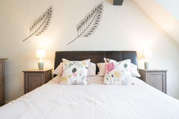Willow Cottage is beautifully decorated.