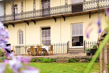 St Catherine's House overlooks Castle Beach.