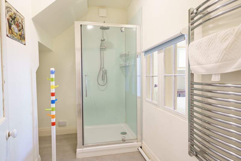 Shower-room 2 is perfect for sandy feet!