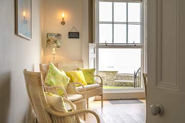 Relax and watch the boats go by.