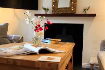 The homely sitting-room.