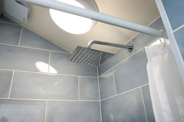 The shower-room is on the ground floor.