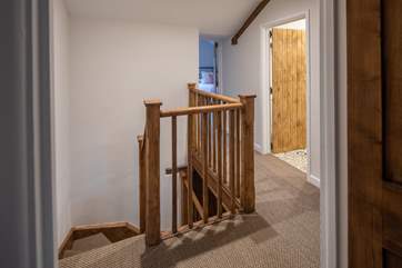We love the character of the beautiful hand-made staircase.