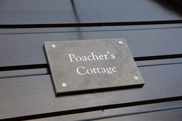 Welcome to Poacher's Cottage.