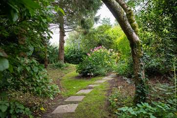 The gardens are beautiful.