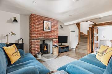 Light up the wood-burner and enjoy cosy evenings.