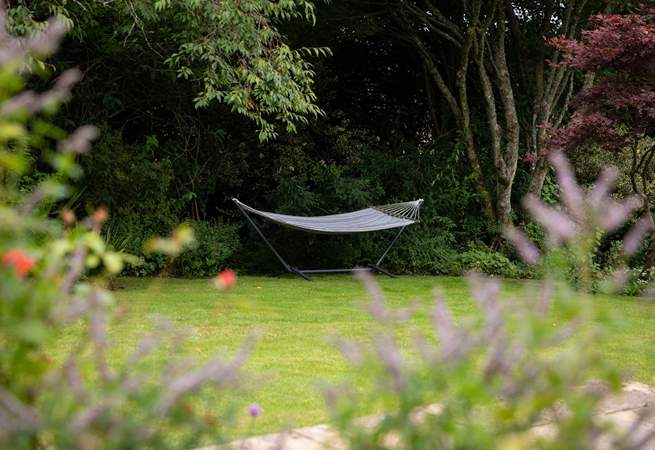 Seek out the hammock for a siesta.