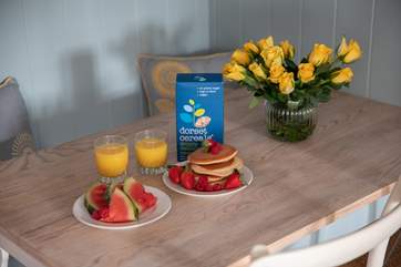 Lazy breakfasts are in order.