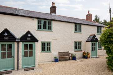 Woodcutter's Cottage is part of a pretty terrace.