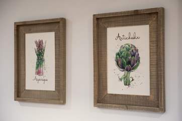 There are thoughtful touches throughout this cottage.