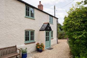 Gardener's Cottage is the largest of four at Dominey's Yard and at the end of the terrace.