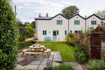 You have your own private garden and patio area, perfect for spending time in together.