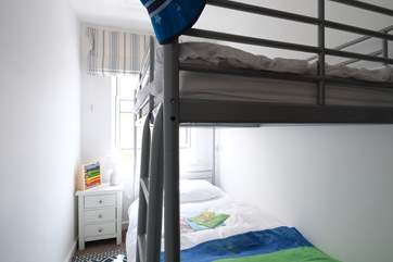 The small bunk room.