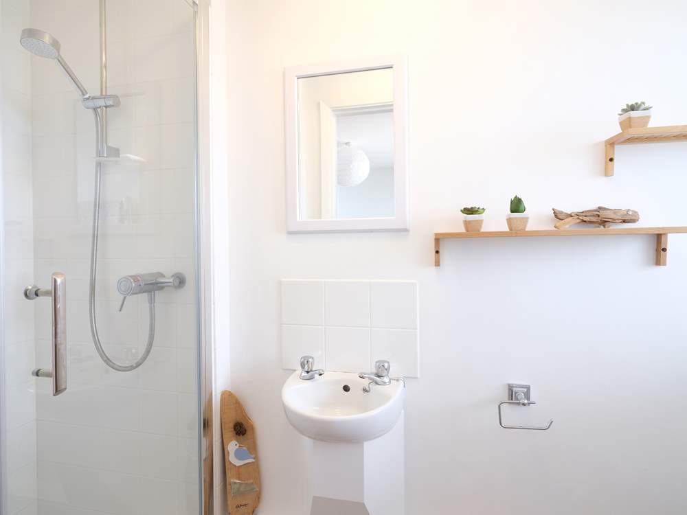 The en suite shower-room.