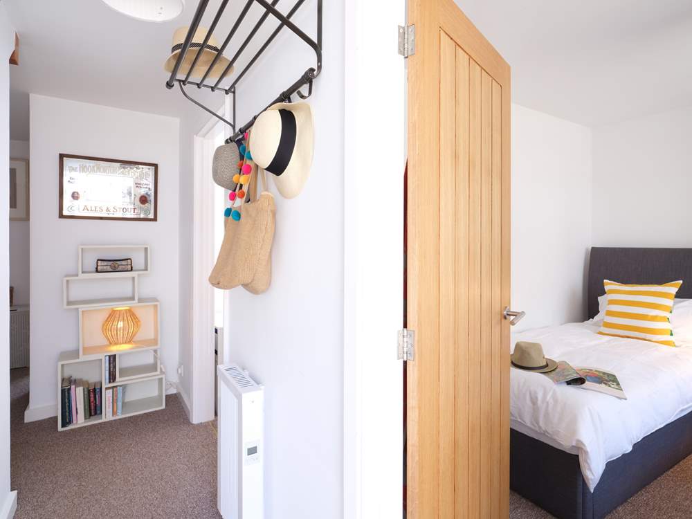 The bedrooms are all on the ground floor.